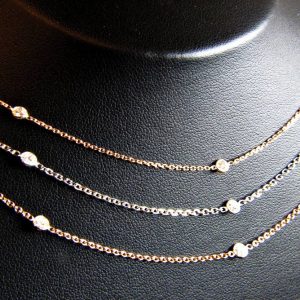 Shimmering "Diamonds by the Yard" Necklaces