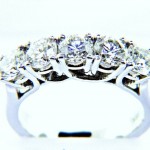 Ladies 18K Classic Diamond Anniversary