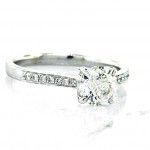 Classic Round Brilliant Diamond Engagement