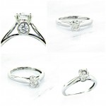 Ladies 14k classic Diamond Engagement Ring