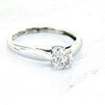 Ladies 14k classic Diamond Engagement Ring