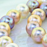 Mutli-Color Pastel Pearl Necklace