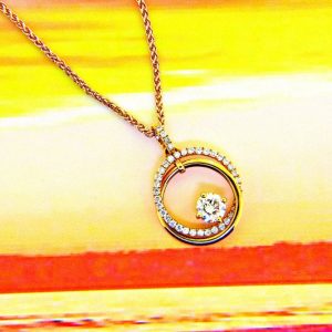 Circle of Love Diamond Pendant