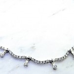 Scalloped Diamond Necklace