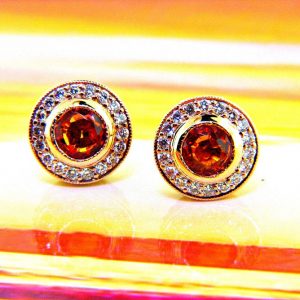 Sunset Collection Filigree Stud Earrings