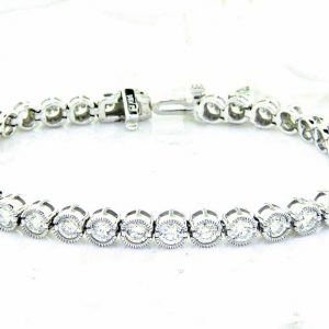 Unique Diamond Eternity Bracelet