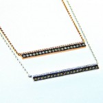 Diamond Bar Necklace