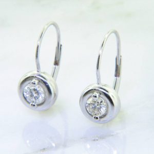 Perfect Dangle Diamond Stud Earrings