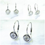 Perfect Dangle Diamond Stud Earrings