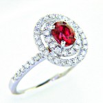 Sunset Collection Sapphire and Diamond Ring
